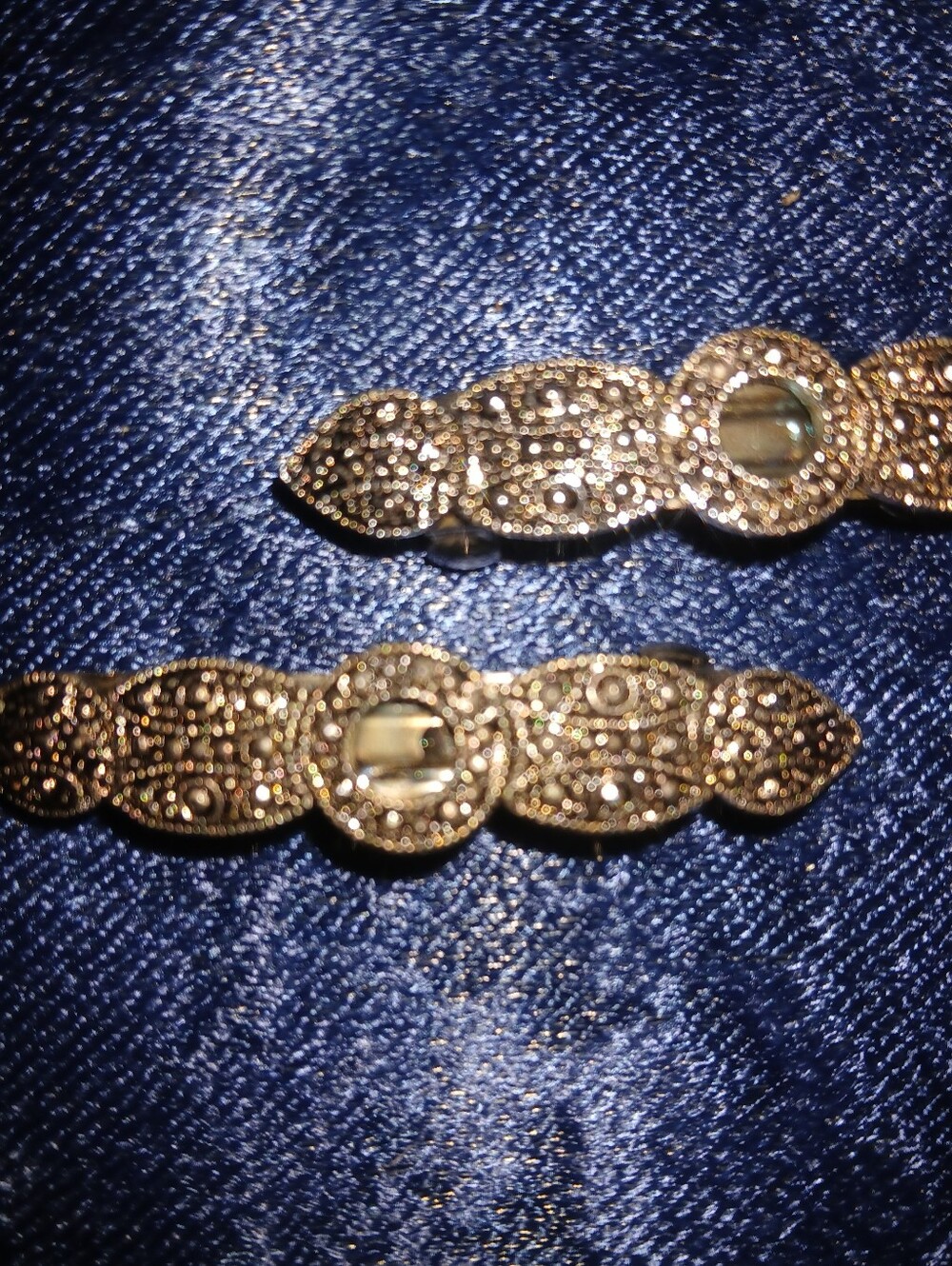 Set Of 2 Vintage Barettes.